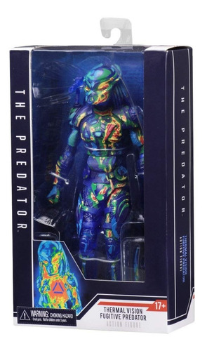 Boneco The Predator Thermal Vision Fugitive Predador Neca 