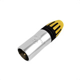 Ficha Conector Canon Macho Impermeable Seetronic Sc3mxx-w