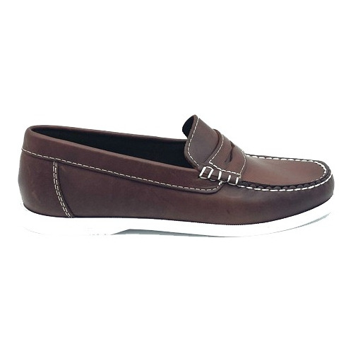 Náutico Hombre Mocasín Cuero Zapato Goma Febo Mdz Thomas