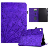 Funda Tipo Libro Violeta Compatible Con Galaxy Tab A7 Lite