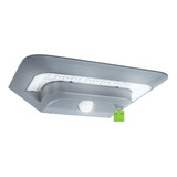 Luz Led Exterior Con Panel Solar Detector Movimiento P9014