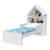 Cama Infantil Ariel - Blanco/rosado Flex