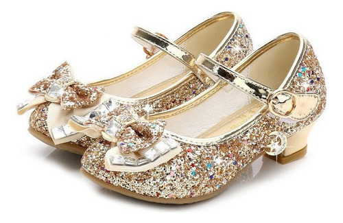 Zapatos De Niña Sandalias Princesa Zapatillas De Cristal