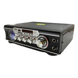 Amplificador Le-706 Bluetooth Usb Sd Fm Karaoke Bivolt 2 Ch