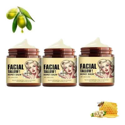 Cebo De Res Para La Cara 3 Piezas Sebo De Res Crema, Beef | Envío gratis