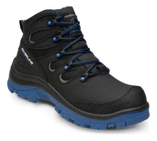 Bota De Seguridad Riverline Egy Negro Y Café