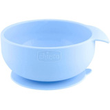 Bowl De Silicona 6m+ - Chicco Color Celeste