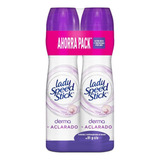 Desodorante Lady Speed Sitck Spray 150 Ml X2 Dermo Aclarado