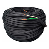 Cable Cca Uso Rudo Keer 3x12 100 Metros Color De La Negro