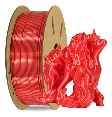 Filamento De Impresoras 3d Y Boligrafos 3d De 1.75mm-rojo 1