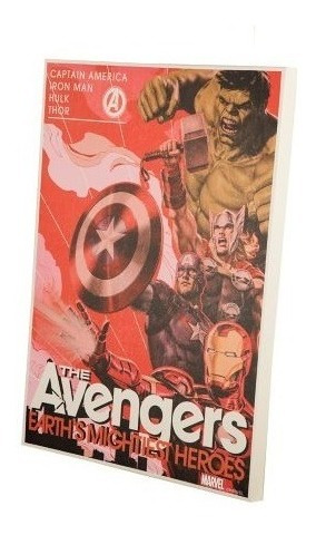 Cuadro Canvas Marvel The Avengers 77 X 57 Cm