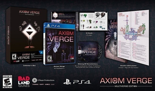 Juego Multimedia Físico Axiom Verge Multiverse Edition Para Ps4