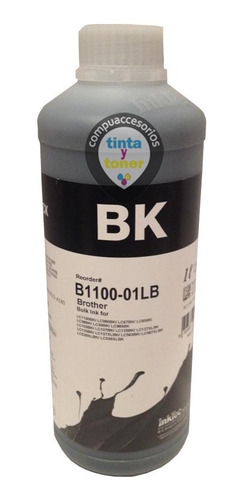 Litro De Tinta Inktec Para Dcp-t310 T510 Mfc-t710 T810 T910