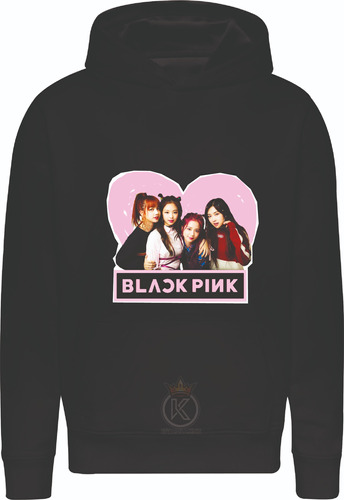 Polerón Black Pink - Full Color - Grupo Femenino Surcoreano - Ice Cream -  Estampaking