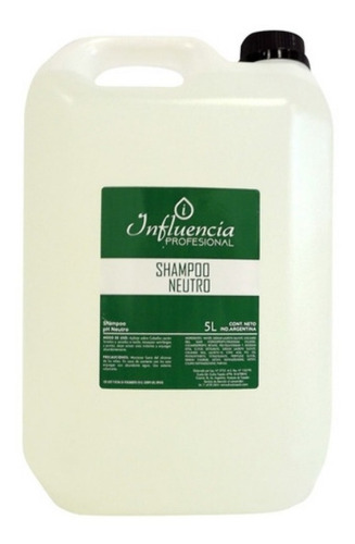  Shampoo Cremoso Neutro Ph 6,5 5000ml Influencia Coalix