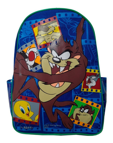 Mochila Head Looney Tunes Tazmania 2 Azul Niño (20 Litros)