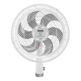 Ventilador De Pared Samurai Ultra Silence Force Turbo Blanco Con 6 Aspas Color  Gris, 18  De Diámetro 110 v