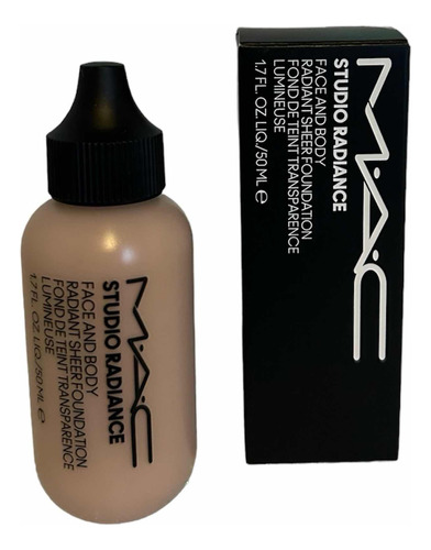 Base De Maquillaje Face And Body Studio Radiance W2 Mac