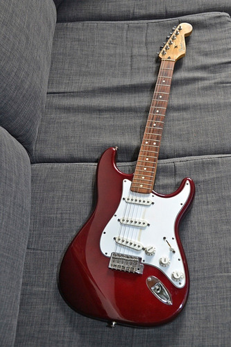 Guitarra Fender Stratocaster Standard Red Midnight Wine Mex 