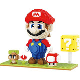 Rompecabezas Súper Mario Bros,toad,goomba,con Cubo 3d Bloque