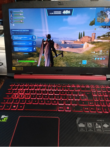 Laptop Gamer Acer Nitro I7 Gtx 1050ti 16gb Ram Ssd