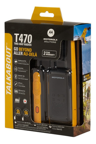 Radio De Comunicación Motorola Walkie Talkie Talkabout T470