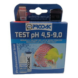 Prodac Test Ph 4.5-9 Acuario Peces Pecera