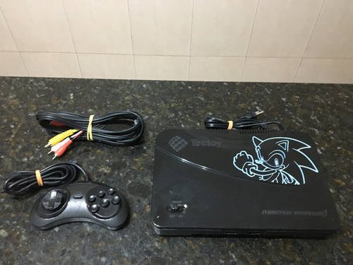 Console Tectoy Sega Master System Evolution Preto Com Jogos!