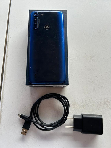 Celular Motorola One Fusion 64 Gb Azul-safira 4 Gb Perfeito