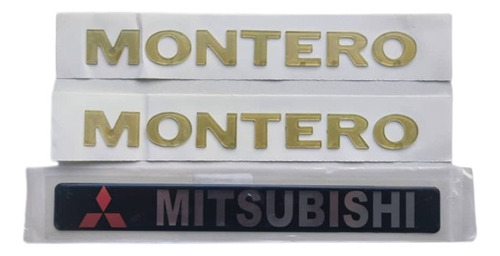 Kit Calcomanias Emblemas Etiquetas Mitsubishi Montero Dakar Foto 10