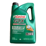 Aceite Castrol Gtx 25w60 Alto Kilometraje Garrafa 4.73 Lt
