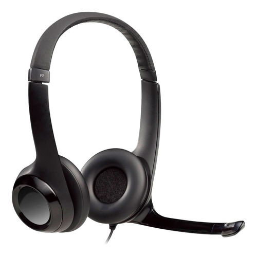 Headset Logitech H390 Usb - Preto (981-000014)