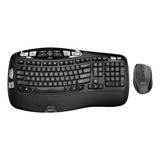 Combo Inalámbrico Logitech Mk570 Diseño Ondulado.