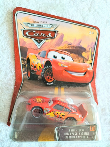 Rayo Mcqueen, Cars 1, 1era. Edición, Disney Pixar
