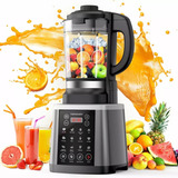 Licuadora Tophoenix Professional Blender 1000 Ba01 Negra Con Vaso De Vidrio 110v - Incluye 1 Accesorios