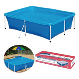 Piscina Mor Retangular Ferro Estruturada Standard 2000 L