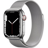 Apple Watch Series 7 45 Acero Silver Milanese Loop 4g