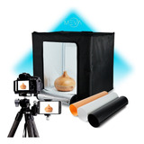 40cm Caja De Luz Fotografía Profesional Estudio Led Regulabl