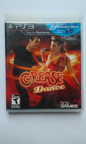 Ps3 Move Grease Dance $399 Orig Disc Fisico Used Mikegamesmx