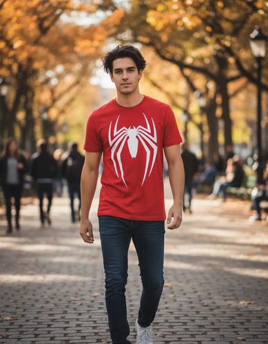 Playera Manga Corta Spiderman Ps 333cosplay