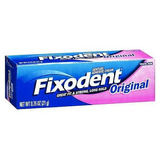 Fixodent Dentadura Adhesivo Crema Original Fuerte Y Larga