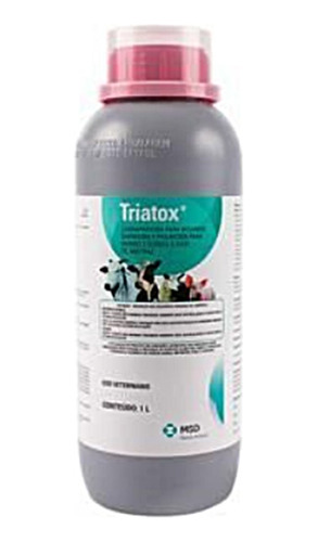 Triatox 12,5% Antiparasitário Pulverização 1 Litro - Msd