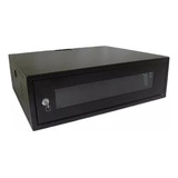 Rack Organizador 3u Ppa Preto Montado - Ppa