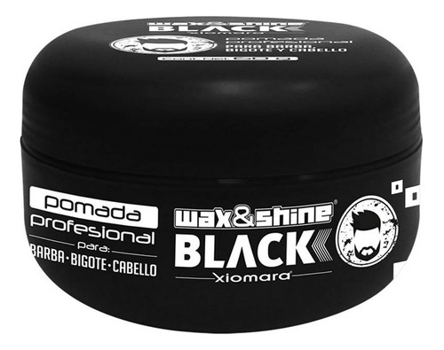 Pomada  Black Profesional Para Barba Y Bigote Y Cabello 