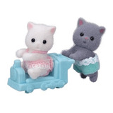 Sylvanian Families - Bonecos Gemeos Gatos Persas Epoch 5457