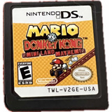 Mario Vs Donkey Kong Mini-land May Hem Nintendo Ds