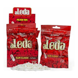 Caixa De Filtro Aleda Vermelho Slim Classic - 10 Bags Sabor Sem Sabor