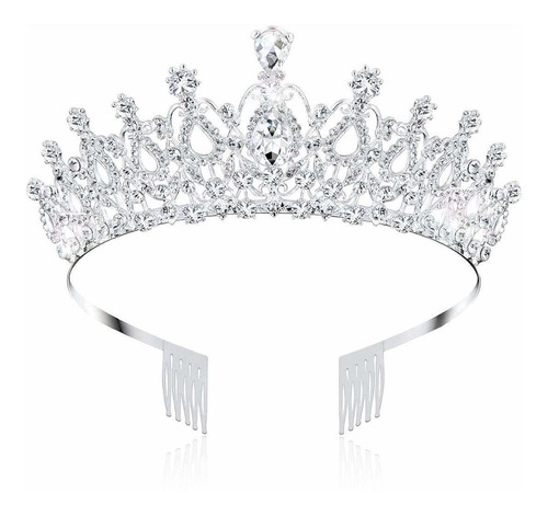 Nodg Tiaras Y Coronas De Plata Para Mujeres Coronas De Crist