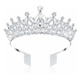 Nodg Tiaras Y Coronas De Plata Para Mujeres Coronas De Crist