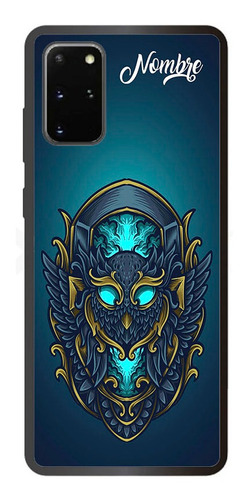 Funda Para Samsung Buho Azul Personalizada Env